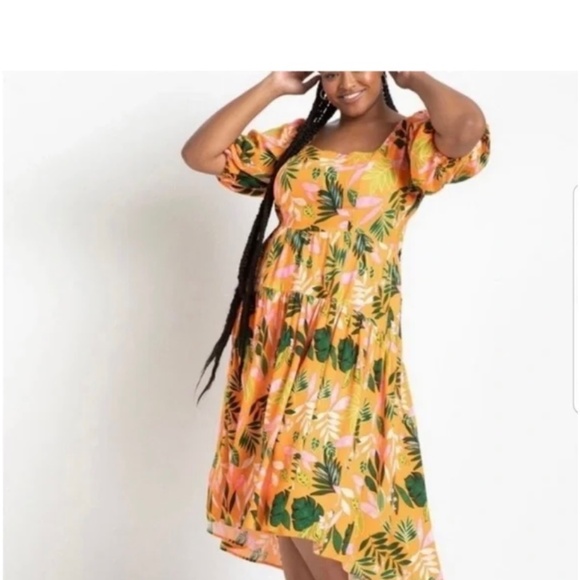 Eloquii Maxi Dress Plus Size - Picture 5 of 6